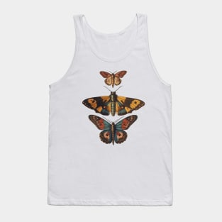 Trio of Moths Tank Top